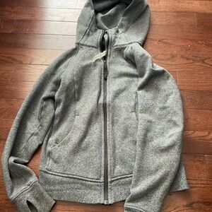 Lululemon Athletica Charcoal Full-Zip Jacket